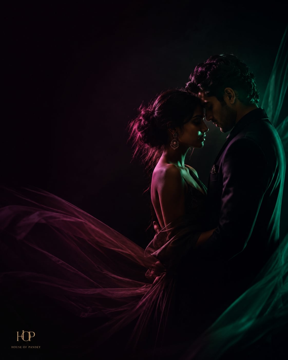 Luxury couple wellness collection visual