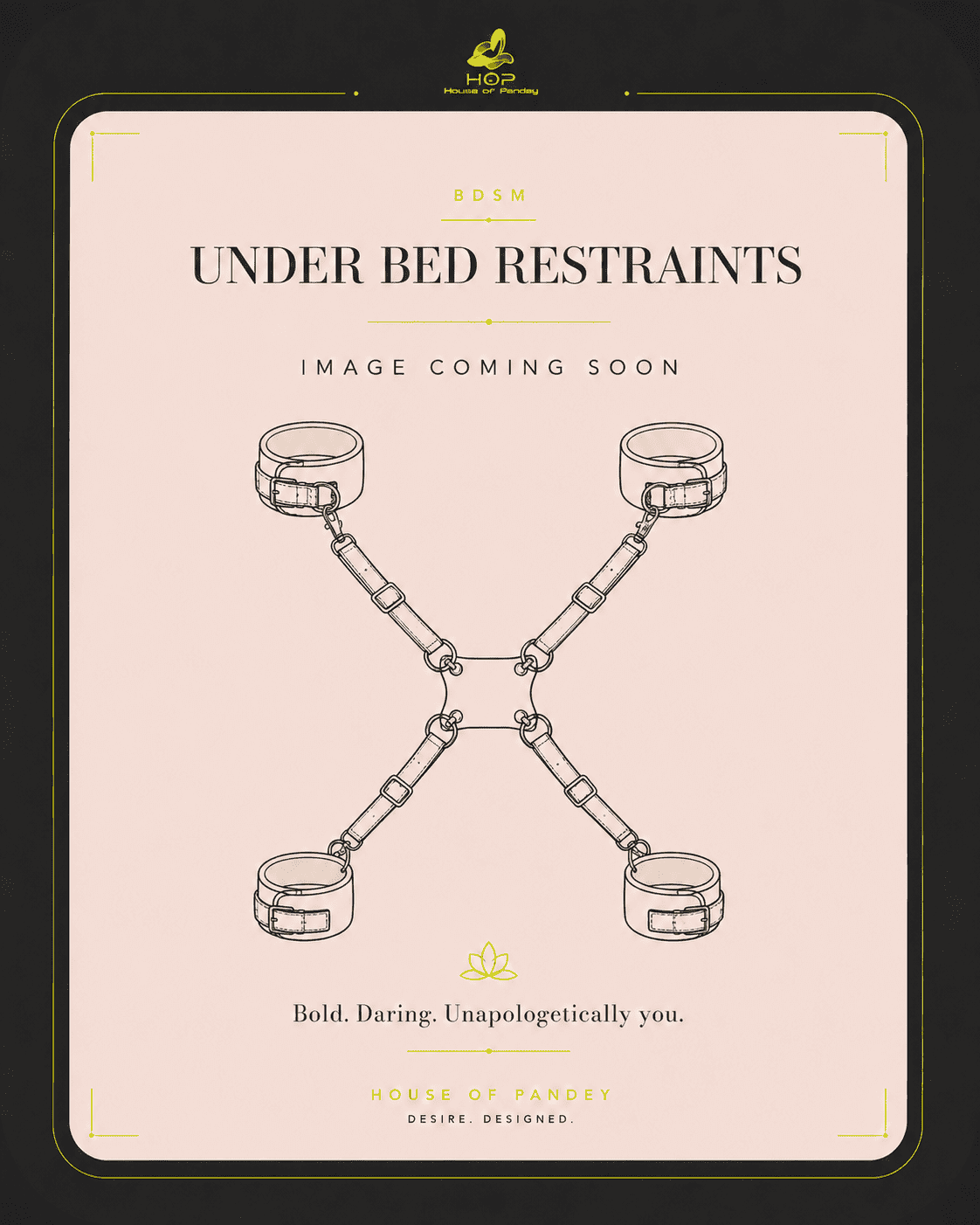 Under Bed Restraints